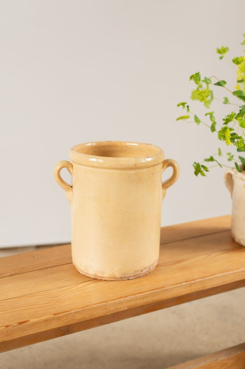 Liloh 19th-Century Italian Glazed Storage Pot with Handle – c.1880 - Image 2