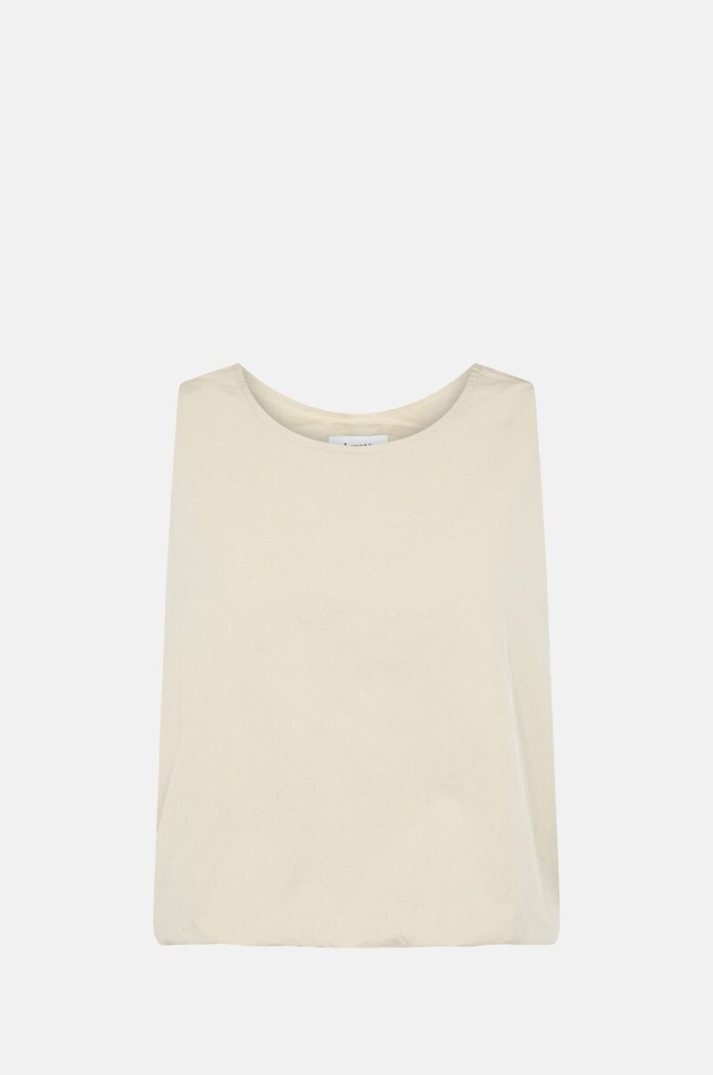 Liloh Lea Lightweight Beach Top – Sand Beige