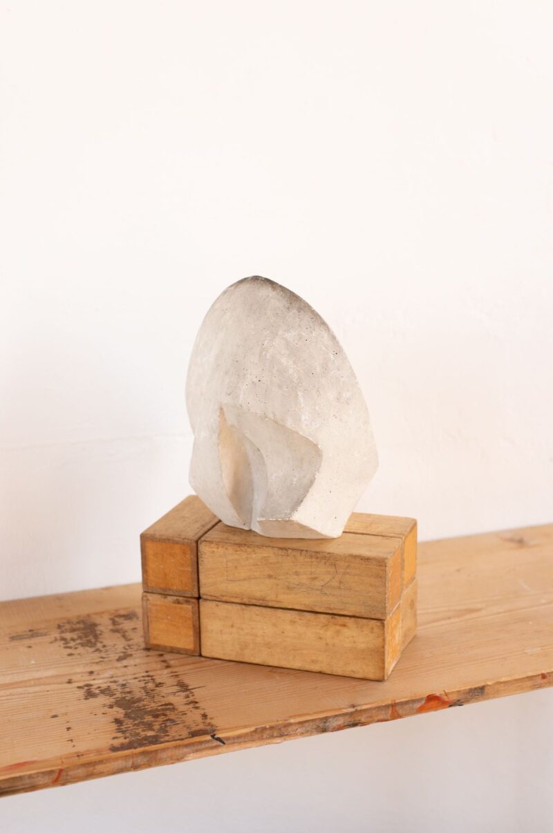 Liloh Mid-Century French Abstract Plaster Sculpture - Image 2