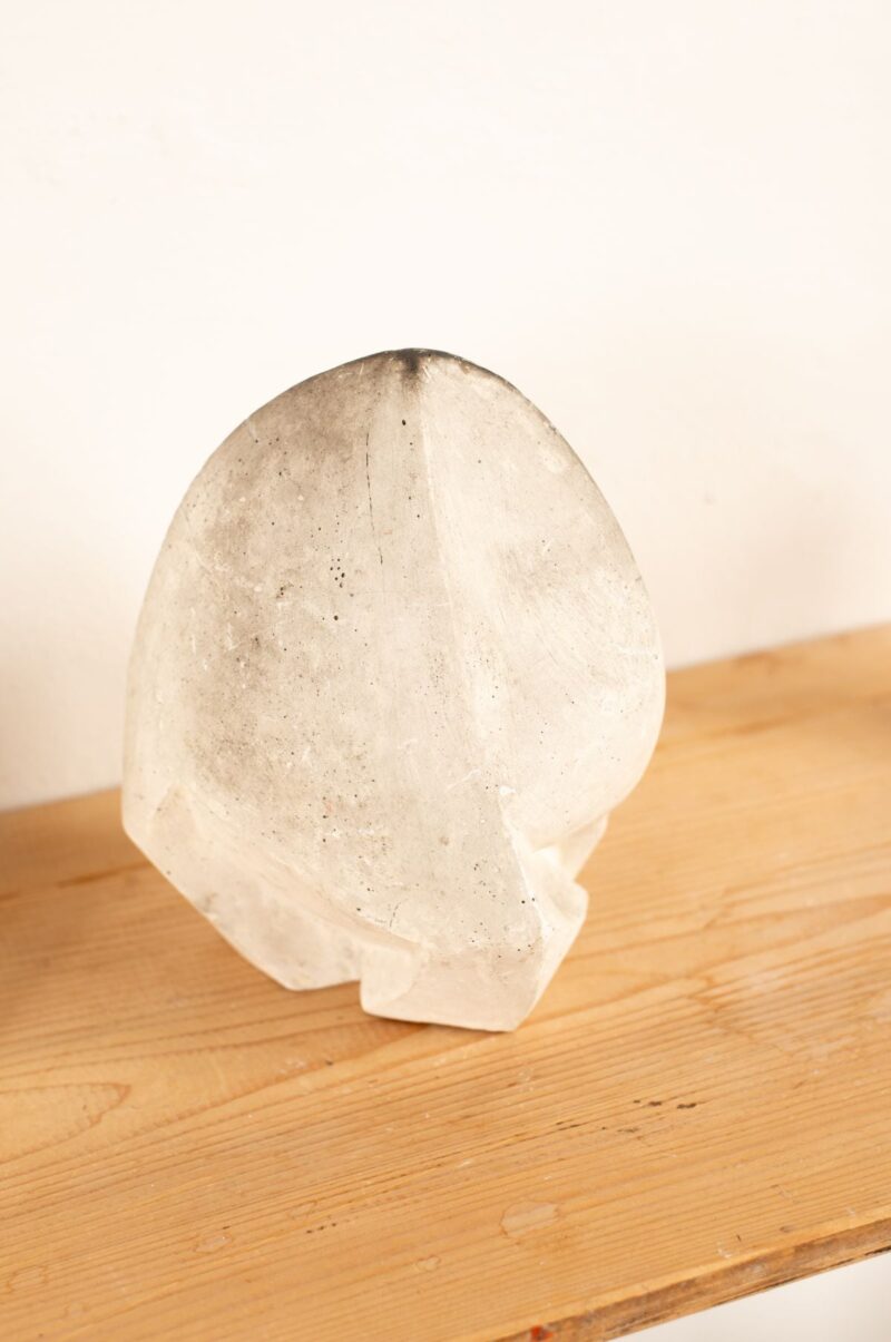 Liloh Mid-Century French Abstract Plaster Sculpture
