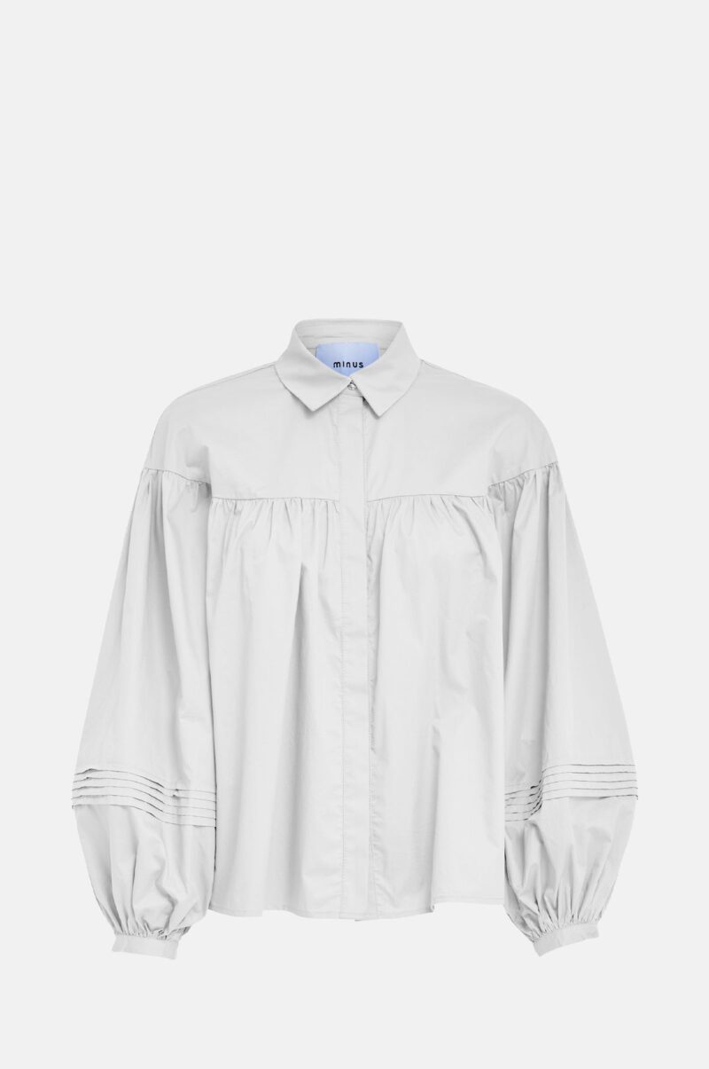 Liloh Tamara Lightweight Shirt – Cloud Dancer White
