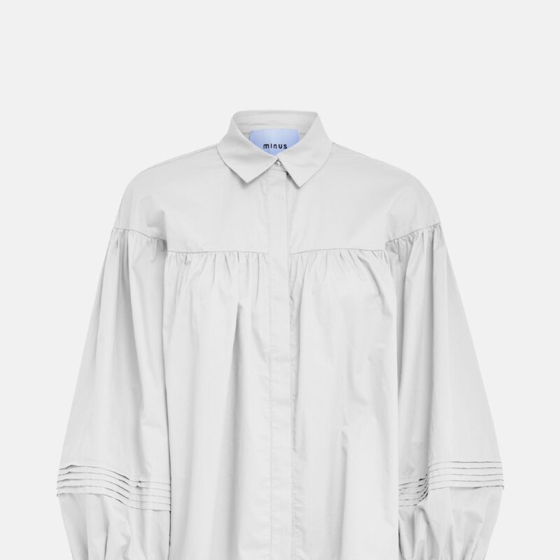 Liloh Tamara Lightweight Shirt – Cloud Dancer White